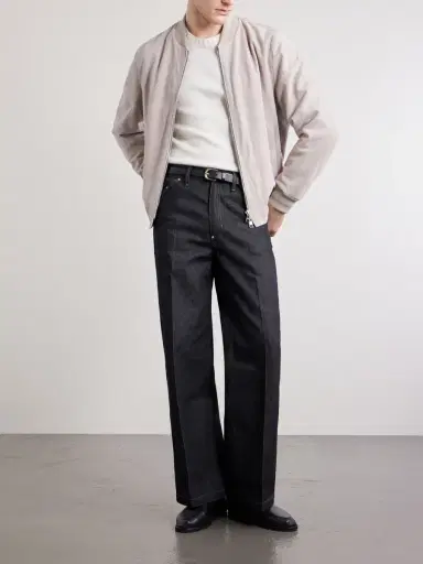 MR P. Suede Bomber Jacket - Men | Thumbnail 2 MR P. Suede Bomber Jacket - Men | Thumbnail 2