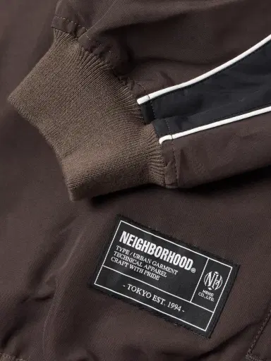 Neighborhood Logo-Embroidered Two-Tone Cotton-Blend Track Jacket - Men | Thumbnail 6 Neighborhood Logo-Embroidered Two-Tone Cotton-Blend Track Jacket - Men | Thumbnail 6