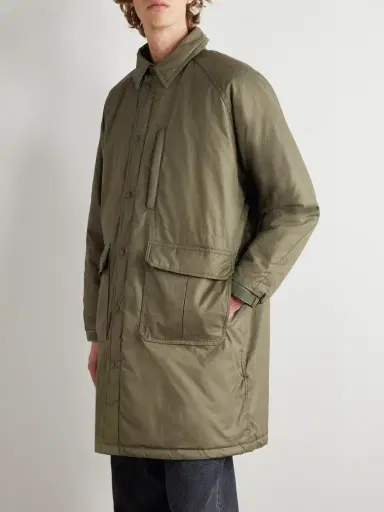 OrSlow Padded Cotton and Nylon-Blend Shell Coat - Men | Thumbnail 3 OrSlow Padded Cotton and Nylon-Blend Shell Coat - Men | Thumbnail 3