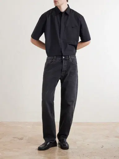 Saint Laurent Cotton-Poplin Pyjama Shirt - Men | Thumbnail 2 Saint Laurent Cotton-Poplin Pyjama Shirt - Men | Thumbnail 2