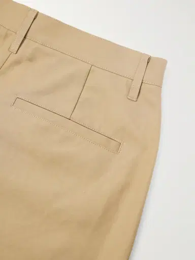 Amomento Tapered Pleated Cotton Trousers - Men | Thumbnail 5 Amomento Tapered Pleated Cotton Trousers - Men | Thumbnail 5