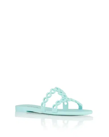 Aquazzura Infinity Chain Sandal | Thumbnail 6 Aquazzura Infinity Chain Sandal | Thumbnail 6