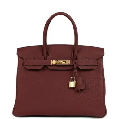 HERMÈS Hermes Birkin 30 Rouge H Togo Gold Hardware | Thumbnail 1 HERMÈS Hermes Birkin 30 Rouge H Togo Gold Hardware | Thumbnail 1