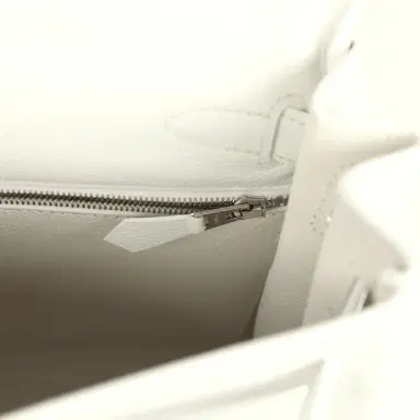 HERMÈS Hermes Kelly Retourne 28 New White Evercolor Palladium Hardware | Thumbnail 9 HERMÈS Hermes Kelly Retourne 28 New White Evercolor Palladium Hardware | Thumbnail 9