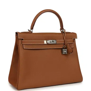 HERMÈS Hermes Kelly Retourne 32 Gold Togo Palladium Hardware | Thumbnail 2 HERMÈS Hermes Kelly Retourne 32 Gold Togo Palladium Hardware | Thumbnail 2