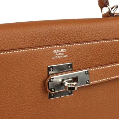 HERMÈS Hermes Kelly Retourne 32 Gold Togo Palladium Hardware | Thumbnail 7 HERMÈS Hermes Kelly Retourne 32 Gold Togo Palladium Hardware | Thumbnail 7