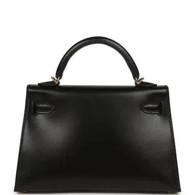 HERMÈS Hermes Kelly Sellier 20 Black Box Gold Hardware | Thumbnail 4 HERMÈS Hermes Kelly Sellier 20 Black Box Gold Hardware | Thumbnail 4