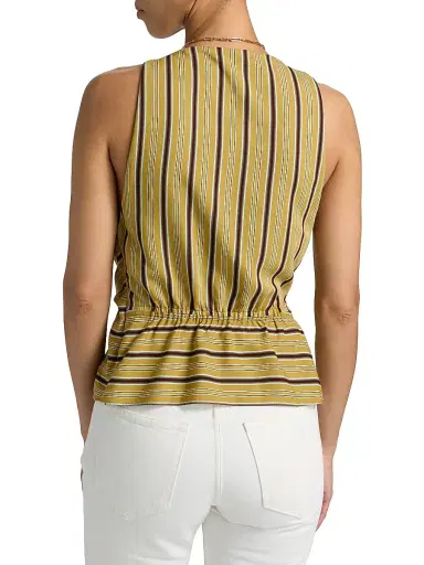 A.L.C. Women's Elle Striped Tie-Waist Top | Thumbnail 5 A.L.C. Women's Elle Striped Tie-Waist Top | Thumbnail 5