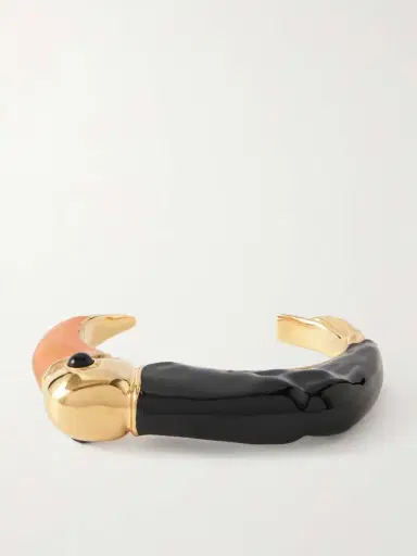 Chloé tone, Enamel And Resin Cuff | Thumbnail 3 Chloé tone, Enamel And Resin Cuff | Thumbnail 3