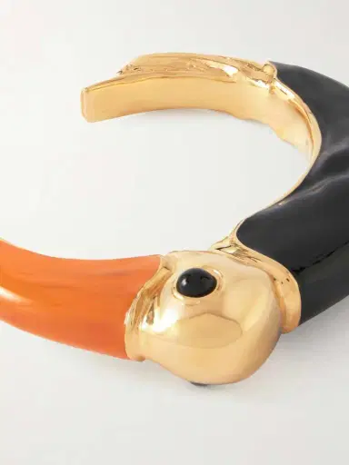 Chloé tone, Enamel And Resin Cuff | Thumbnail 4 Chloé tone, Enamel And Resin Cuff | Thumbnail 4