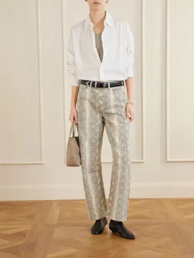 Citizens of Humanity Miro Long Snake-print Mid-rise Barrel-leg Jeans | Thumbnail 2 Citizens of Humanity Miro Long Snake-print Mid-rise Barrel-leg Jeans | Thumbnail 2