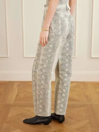 Citizens of Humanity Miro Long Snake-print Mid-rise Barrel-leg Jeans | Thumbnail 4 Citizens of Humanity Miro Long Snake-print Mid-rise Barrel-leg Jeans | Thumbnail 4