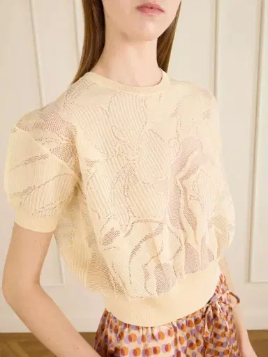 Dries Van Noten Ribbed-knit Cotton-blend Sweater | Thumbnail 4 Dries Van Noten Ribbed-knit Cotton-blend Sweater | Thumbnail 4