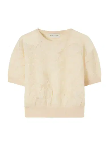 Dries Van Noten Ribbed-knit Cotton-blend Sweater | Thumbnail 1 Dries Van Noten Ribbed-knit Cotton-blend Sweater | Thumbnail 1