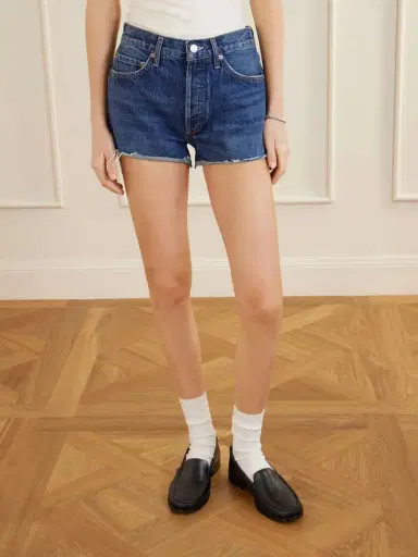 AGOLDE Parker Frayed Denim Short | Thumbnail 3 AGOLDE Parker Frayed Denim Short | Thumbnail 3