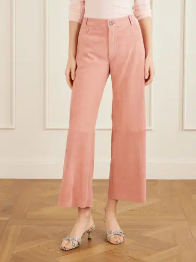 STOULS Lilou Suede Wide-leg Pants | Thumbnail 3 STOULS Lilou Suede Wide-leg Pants | Thumbnail 3
