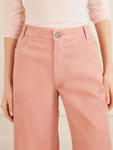 STOULS Lilou Suede Wide-leg Pants | Thumbnail 5 STOULS Lilou Suede Wide-leg Pants | Thumbnail 5