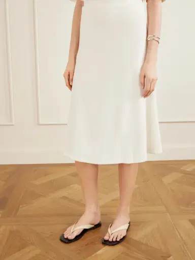 Suzie Kondi Sienna Cotton-blend Terry Midi Skirt | Thumbnail 4 Suzie Kondi Sienna Cotton-blend Terry Midi Skirt | Thumbnail 4