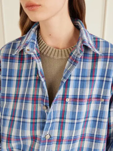 Aimé Leon Dore Checked Plaid Cotton Workshirt | Thumbnail 5 Aimé Leon Dore Checked Plaid Cotton Workshirt | Thumbnail 5