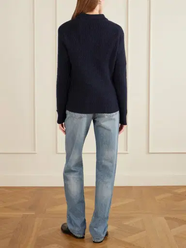 Aimé Leon Dore Ribbed-knit Cotton-blend Bouclé Polo Shirt | Thumbnail 4 Aimé Leon Dore Ribbed-knit Cotton-blend Bouclé Polo Shirt | Thumbnail 4