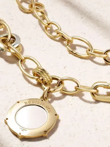 Foundrae Resilience Menagerie 18-karat Yellow And White Gold Diamond Necklace | Thumbnail 3 Foundrae Resilience Menagerie 18-karat Yellow And White Gold Diamond Necklace | Thumbnail 3