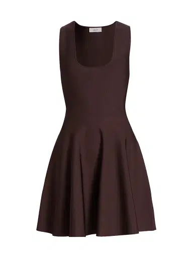 A.L.C. Women's Sera Sleeveless Minidress - Deepest Brown - Size XL | Thumbnail 1 A.L.C. Women's Sera Sleeveless Minidress - Deepest Brown - Size XL | Thumbnail 1