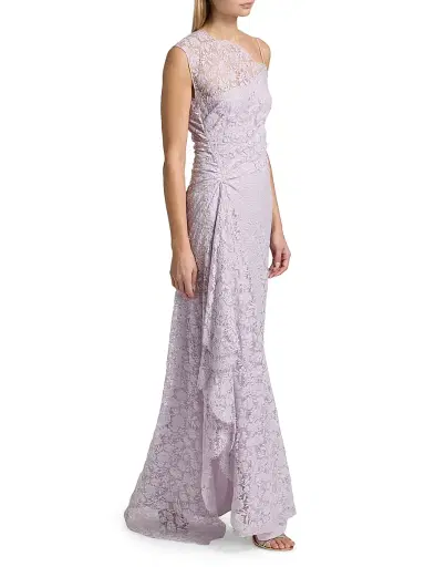 A.L.C. Women's Gia Cotton-Blend Lace Maxi Dress - Lilac - Size 12 | Thumbnail 4 A.L.C. Women's Gia Cotton-Blend Lace Maxi Dress - Lilac - Size 12 | Thumbnail 4