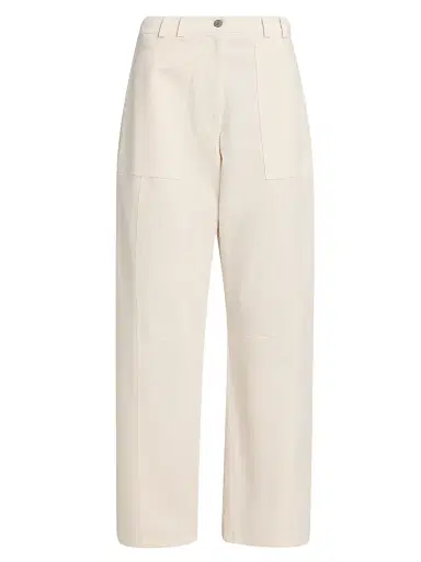 Rails Women's Lunar Stretch-Cotton Straight-Leg Pants - Bone | Thumbnail 1 Rails Women's Lunar Stretch-Cotton Straight-Leg Pants - Bone | Thumbnail 1