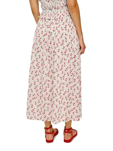 Rails Women's Dax Cotton Floral Midi-Skirt - Rouge Romantic | Thumbnail 4 Rails Women's Dax Cotton Floral Midi-Skirt - Rouge Romantic | Thumbnail 4