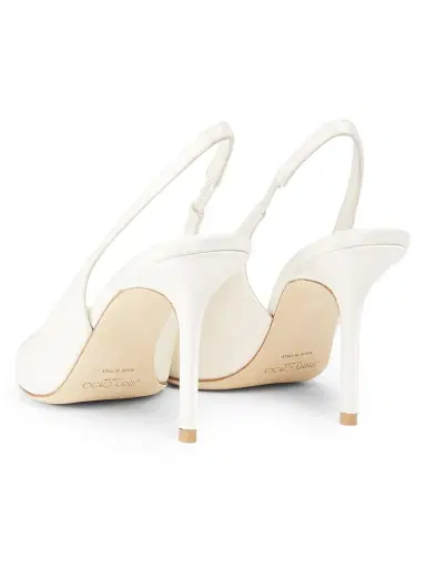 Jimmy Choo Women's Love 85MM Satin Slingback Pumps - | Thumbnail 3 Jimmy Choo Women's Love 85MM Satin Slingback Pumps - | Thumbnail 3