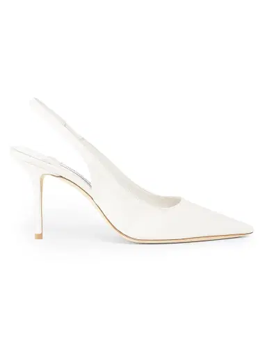 Jimmy Choo Women's Love 85MM Satin Slingback Pumps - | Thumbnail 1 Jimmy Choo Women's Love 85MM Satin Slingback Pumps - | Thumbnail 1