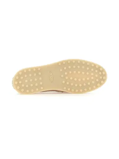 Tod's Women's Top Nabuk Moc-Toe Suede Loafers - Rosa Lingerie | Thumbnail 6 Tod's Women's Top Nabuk Moc-Toe Suede Loafers - Rosa Lingerie | Thumbnail 6