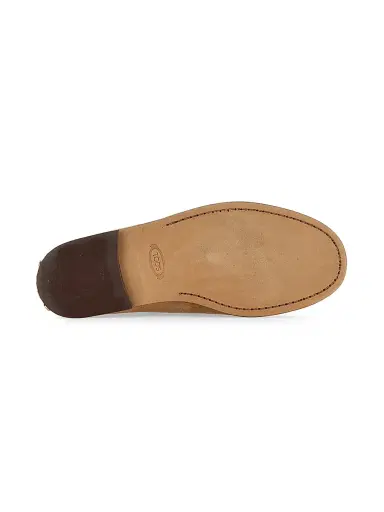 Tod's Women's Apron Toe Suede Loafers | Thumbnail 6 Tod's Women's Apron Toe Suede Loafers | Thumbnail 6