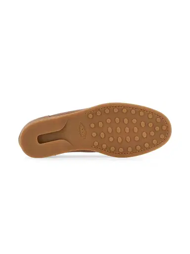 Tod's Women's Apron Toe Leather Bit Loafers - Kenia Scuro | Thumbnail 6 Tod's Women's Apron Toe Leather Bit Loafers - Kenia Scuro | Thumbnail 6