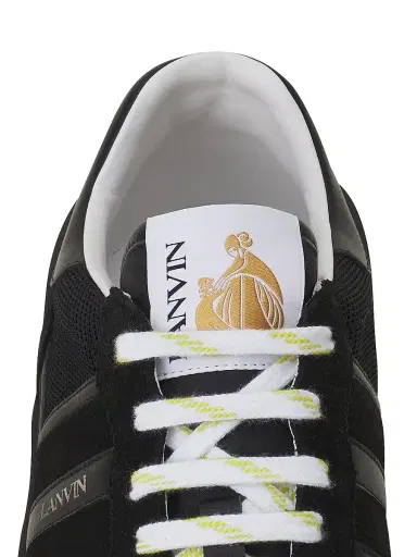 Lanvin Men's Clay Mesh Sneakers - Black | Thumbnail 5 Lanvin Men's Clay Mesh Sneakers - Black | Thumbnail 5