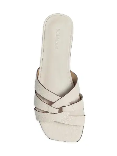 Bernardo Women's Oxford Slip-On Sandals - Eggshell | Thumbnail 3 Bernardo Women's Oxford Slip-On Sandals - Eggshell | Thumbnail 3