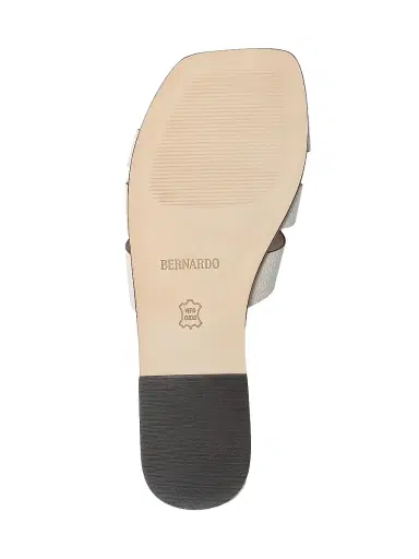 Bernardo Women's Oxford Slip-On Sandals - Eggshell | Thumbnail 4 Bernardo Women's Oxford Slip-On Sandals - Eggshell | Thumbnail 4