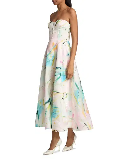 As It May Women's Mika Strapless Woven Midi-Dress | Thumbnail 2 As It May Women's Mika Strapless Woven Midi-Dress | Thumbnail 2