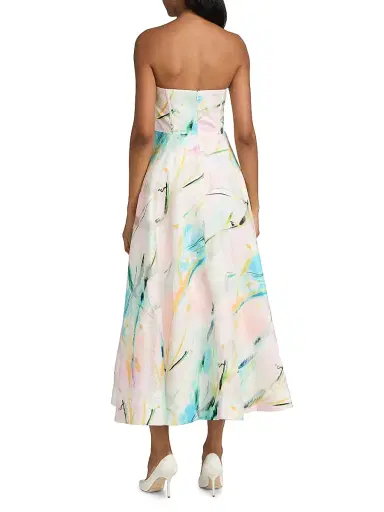 As It May Women's Mika Strapless Woven Midi-Dress | Thumbnail 5 As It May Women's Mika Strapless Woven Midi-Dress | Thumbnail 5