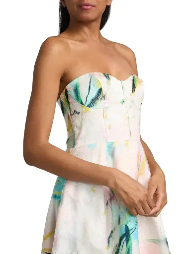 As It May Women's Mika Strapless Woven Midi-Dress | Thumbnail 6 As It May Women's Mika Strapless Woven Midi-Dress | Thumbnail 6