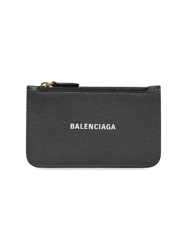 Balenciaga Women's Cash Long Coin And Card Holder - Black White | Thumbnail 1 Balenciaga Women's Cash Long Coin And Card Holder - Black White | Thumbnail 1