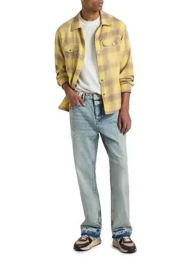 Represent Men's Vintage Cotton Flannel Shirt | Thumbnail 2 Represent Men's Vintage Cotton Flannel Shirt | Thumbnail 2