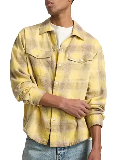 Represent Men's Vintage Cotton Flannel Shirt | Thumbnail 6 Represent Men's Vintage Cotton Flannel Shirt | Thumbnail 6
