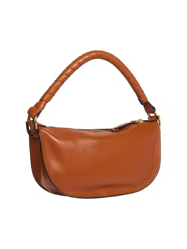 Chloé Women's Mini Marcie Leather Shoulder Bag - Clay Brown | Thumbnail 6 Chloé Women's Mini Marcie Leather Shoulder Bag - Clay Brown | Thumbnail 6