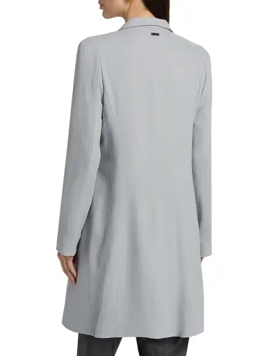 Cinzia Rocca Women's Lighweight Wool Three-Button Coat | Thumbnail 5 Cinzia Rocca Women's Lighweight Wool Three-Button Coat | Thumbnail 5