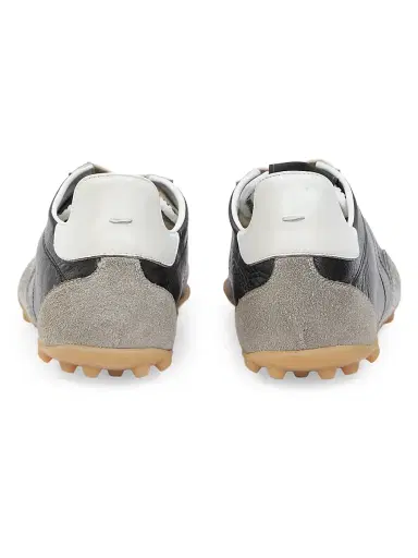 Maison Margiela Men's Sprinter Leather Low-Top Sneakers - Black White - Size 13 | Thumbnail 3 Maison Margiela Men's Sprinter Leather Low-Top Sneakers - Black White - Size 13 | Thumbnail 3