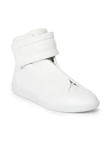 Maison Margiela Women's Future Mid-Top Leather Sneakers - White - Size 6 | Thumbnail 2 Maison Margiela Women's Future Mid-Top Leather Sneakers - White - Size 6 | Thumbnail 2