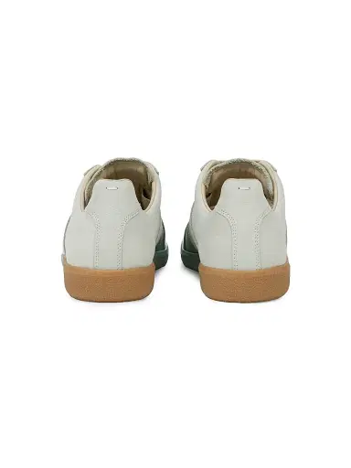 Maison Margiela Men's Replica Leather Low-Top Sneakers - Foggy | Thumbnail 3 Maison Margiela Men's Replica Leather Low-Top Sneakers - Foggy | Thumbnail 3