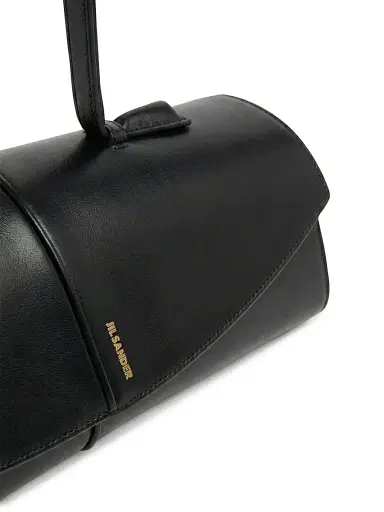 Jil Sander Women's Linea Leather Shoulder Bag - Black | Thumbnail 5 Jil Sander Women's Linea Leather Shoulder Bag - Black | Thumbnail 5