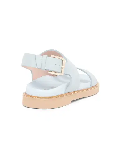 Pollini Women's Flow 40MM Leather Platform Sandals - Water Colour - Size 11 | Thumbnail 3 Pollini Women's Flow 40MM Leather Platform Sandals - Water Colour - Size 11 | Thumbnail 3